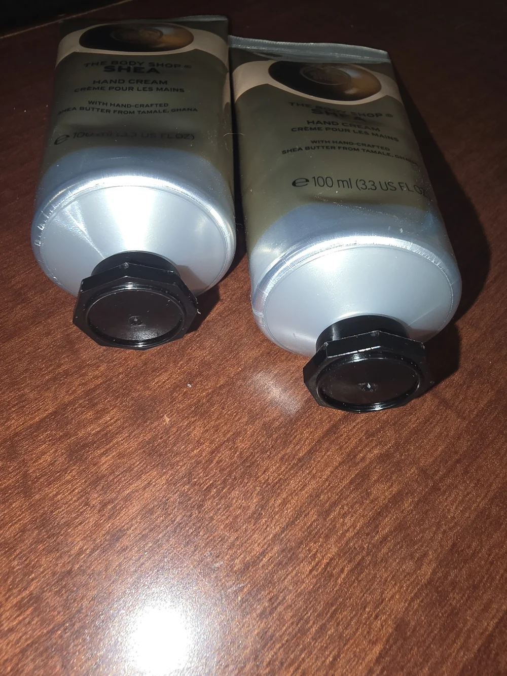 The Body Shop Shea Hand Cream - Green and Cream